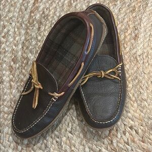 LLBean Brown Leather slippers